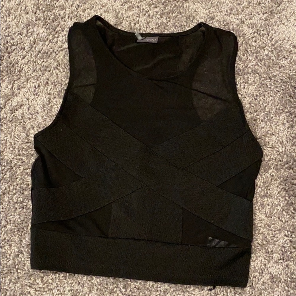 Bandage mesh crop